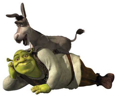 Shrek and donkey - Shrek is a fictional ogre character created by American author William Steig. Shrek is the protagonist of the book of the same name, a series of films by DreamWorks Animation, as well as a musical. The name "Shrek" is a romanization of the Yiddish word שרעק ( shrek ), or שרעקלעך ( shreklekh ), related to the German Schreck and ... 